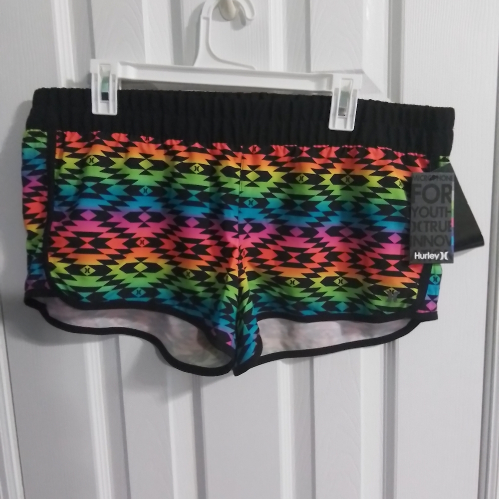 Hurley Women's Phantom Board Shorts with Black Trim